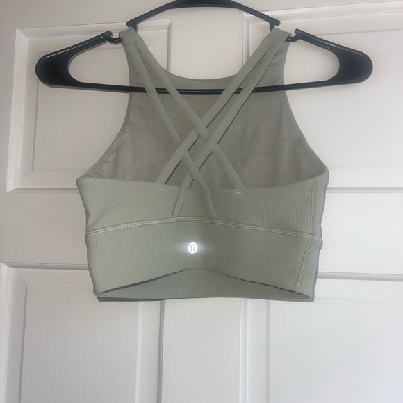Lululemon, sports bra /top, pale light green - Picture 2 of 2